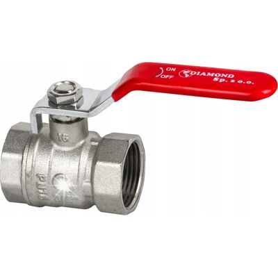 Diamond KUREK ZAWÓR KULOWY WW DN40 6/4'' CAL DŁAWIK RĄCZKA Diamond KUREK ZAWÓR KULOWY WW DN40 6/4'' CAL DŁAWIK RĄCZKA