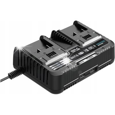 Ładowarka podwójna Dedra SAS+ALL DED7038V 2xUSB Ładowarka podwójna Dedra SAS+ALL DED7038V 2xUSB