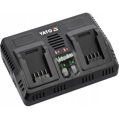 ŁADOWARKA PODWÓJNA DO SYSTEMU YATO 18 V YT-828499 ŁADOWARKA PODWÓJNA DO SYSTEMU YATO 18 V YT-828499