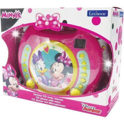 Lexibook Myszka Minnie Przenośny odtwarzacz CD bluetooth Boombox dla dzieci Lexibook Myszka Minnie Przenośny odtwarzacz CD bluetooth Boombox dla dzieci