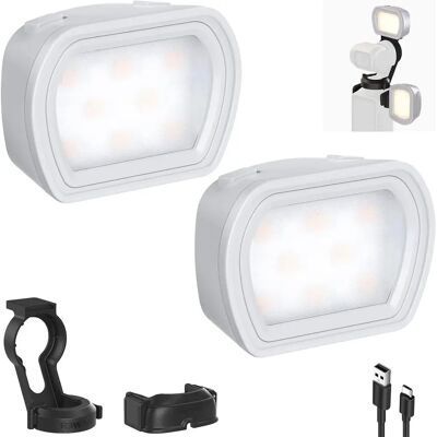 Neewer Magnetyczne Światło Led Do Kamery 2 Szt. 3 Kolory I 3 Poziomy Jasności Neewer Magnetyczne Światło Led Do Kamery 2 Szt. 3 Kolory I 3 Poziomy Jasności