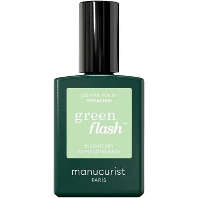 Ekologiczny lakier do paznokci Pistacjo - Manucurist - 15ml Ekologiczny lakier do paznokci Pistacjo - Manucurist - 15ml