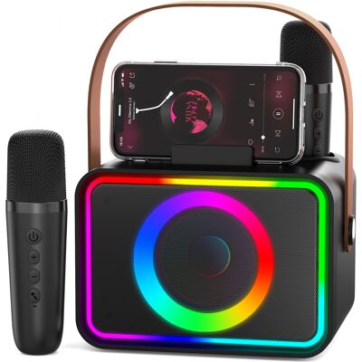 producent niezdefiniowany Maszyna do karaoke Sony KZ-750B czarna przenośna z wbudowanym oświetleniem producent niezdefiniowany Maszyna do karaoke Sony KZ-750B czarna przenośna z wbudowanym oświetleniem