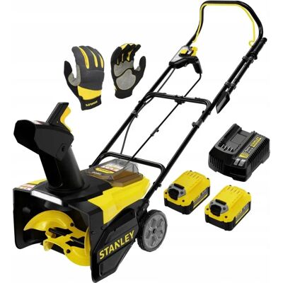 Odśnieżarka Akumulatorowa Stanley Fatmax V20 2x18v 2x6ah 46cm Scsnp460r2-Qw Odśnieżarka Akumulatorowa Stanley Fatmax V20 2x18v 2x6ah 46cm Scsnp460r2-Qw