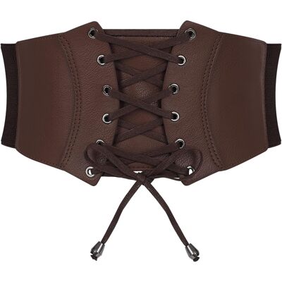 Inny producent Pasek Pozytywny Talia 60-66cm Szeroki Elastyczny Gorset Sznurowany Retro Inny producent Pasek Pozytywny Talia 60-66cm Szeroki Elastyczny Gorset Sznurowany Retro