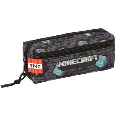 Safta Piórnik Szkolny Minecraft Graffiti, Potrójny Na Przybory Safta Piórnik Szkolny Minecraft Graffiti, Potrójny Na Przybory