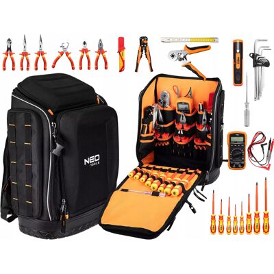 Inny producent Plecak Elektryka 31 Elementów Profesjonalny 01-313 Neo Tools Inny producent Plecak Elektryka 31 Elementów Profesjonalny 01-313 Neo Tools