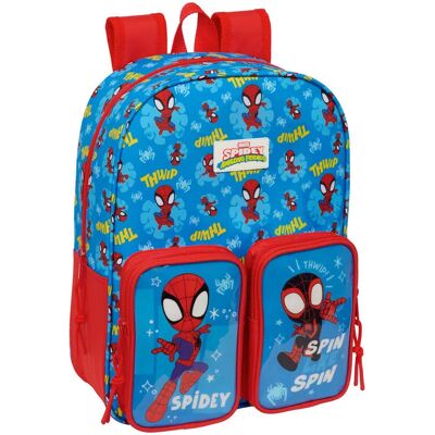 Safta Plecak Marvel Spidey 34cm - Adaptowalny Plecak Szkolny Dla Dzieci Safta Plecak Marvel Spidey 34cm - Adaptowalny Plecak Szkolny Dla Dzieci