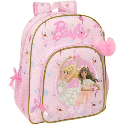 Safta Plecak szkolny Barbie Ballet 38 cm, adaptowalny do wózka Safta Plecak szkolny Barbie Ballet 38 cm, adaptowalny do wózka