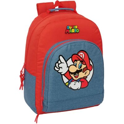 Safta Plecak Szkolny Super Mario 42 Cm Z Regulowanymi Szelkami Safta Plecak Szkolny Super Mario 42 Cm Z Regulowanymi Szelkami