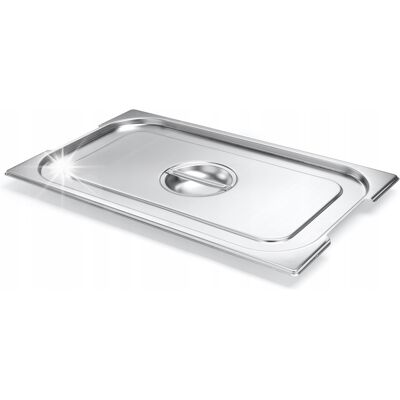 POKRYWKA DO POJEMNIKA GN 1/1 Z WYCIĘCIEM NA UCHWYTY 530X325MM HENDI 817810 POKRYWKA DO POJEMNIKA GN 1/1 Z WYCIĘCIEM NA UCHWYTY 530X325MM HENDI 817810