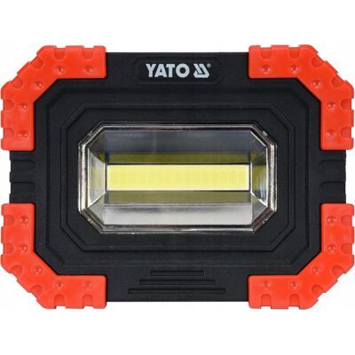 YATO Przenośny Reflektor Led Cob 10w 680lm Na Baterie Z Uchwytem Magnetycznym YATO Przenośny Reflektor Led Cob 10w 680lm Na Baterie Z Uchwytem Magnetycznym