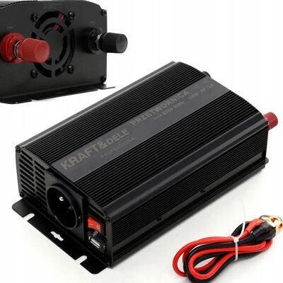 KRAFT&DELE Przetwornica Samochodowa Napięcia 12v 230v 700w KRAFT&DELE Przetwornica Samochodowa Napięcia 12v 230v 700w