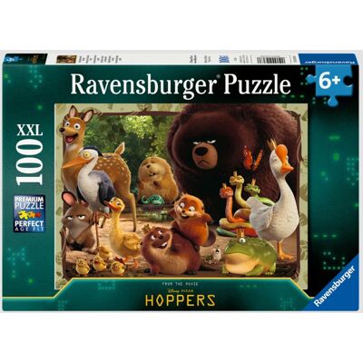 Puzzle Ravensburger 100 Elementów Hoopers Dla Dzieci Od 6 Lat Puzzle Ravensburger 100 Elementów Hoopers Dla Dzieci Od 6 Lat