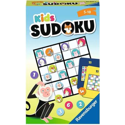 Ravensburger Kids Sudoku Dla Dzieci 5-10 Lat, Gra Logiczna Podróżna Ravensburger Kids Sudoku Dla Dzieci 5-10 Lat, Gra Logiczna Podróżna