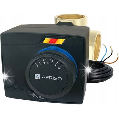 SIŁOWNIK AFRISO ARM 343 + ZAWÓR 3 DROGOWY 1 CAL SIŁOWNIK AFRISO ARM 343 + ZAWÓR 3 DROGOWY 1 CAL