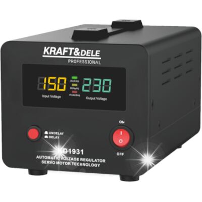 KRAFT&DELE Stabilizator Napięcia Prądu Avr 1000va 230v Kd1931 KRAFT&DELE Stabilizator Napięcia Prądu Avr 1000va 230v Kd1931