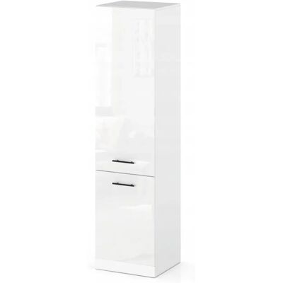 Concordia Szafka Kuchenna Słupek Stojąca Pod Zabudowę Lodówki Biały Połysk 60cm Concordia Szafka Kuchenna Słupek Stojąca Pod Zabudowę Lodówki Biały Połysk 60cm