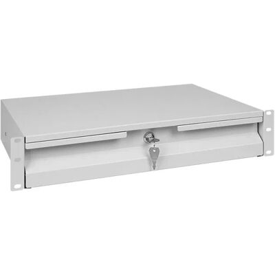 Szuflada Do Szaf Rack 19'' Spacetronik 2u Szara Szuflada Do Szaf Rack 19'' Spacetronik 2u Szara