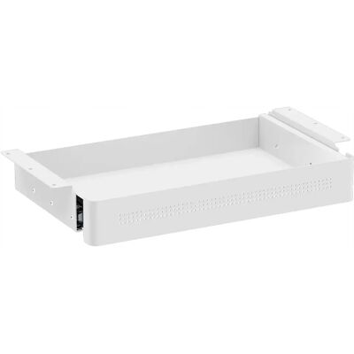 Szuflada Podbiurkowa Stalowa 48x26cm 8kg Spacetronik Do Biurka Biała Szuflada Podbiurkowa Stalowa 48x26cm 8kg Spacetronik Do Biurka Biała