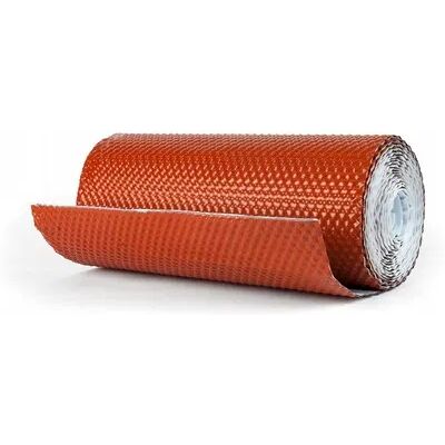 DQ-PP Taśma Kominowa 3d Opierzeniowa Aluminiowa Ryflowana Ral 8004 Ceglany DQ-PP Taśma Kominowa 3d Opierzeniowa Aluminiowa Ryflowana Ral 8004 Ceglany