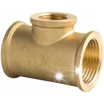 Diamond Trójnik Redukcyjny Trojak Mosiężny 6/4 X 5/4 X 6/4 Cala Dn40 Mocny Mosiądz Diamond Trójnik Redukcyjny Trojak Mosiężny 6/4 X 5/4 X 6/4 Cala Dn40 Mocny Mosiądz