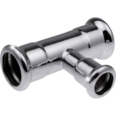 Trójnik Redukcyjny Zaciskany Fi 42x35x42 Stal Węglowa Kan-Therm Steel Trójnik Redukcyjny Zaciskany Fi 42x35x42 Stal Węglowa Kan-Therm Steel