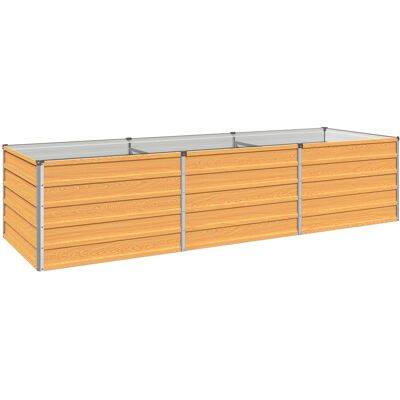 Vidaxl Podniesione Łóżko Ogrodowe Naturalny 240 X 80 X 55 Cm Vidaxl Podniesione Łóżko Ogrodowe Naturalny 240 X 80 X 55 Cm