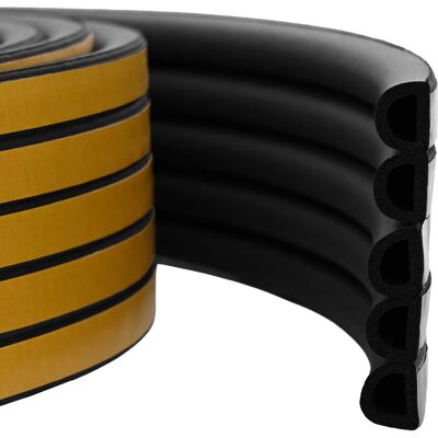 vidaXL Samoprzylepna uszczelka okienna Czarny 12 x 10 mm 100 m vidaXL Samoprzylepna uszczelka okienna Czarny 12 x 10 mm 100 m