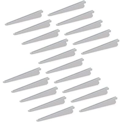 Emuca Wspornik Do Półek Drewnianych I Szklanych 32 Mm 320 Mm Biały 20 Szt Emuca Wspornik Do Półek Drewnianych I Szklanych 32 Mm 320 Mm Biały 20 Szt