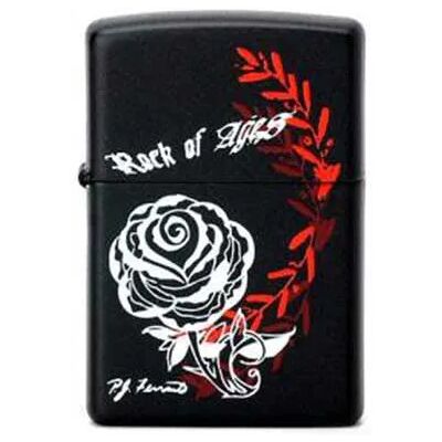 Zapalniczka Zippo 24556 Tc Rose Black Matte Zapalniczka Zippo 24556 Tc Rose Black Matte