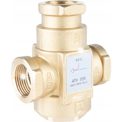 ZAWÓR TEMPERATUROWY OCHRONY POWROTU KOTŁA ATV 335 DN25 1 55°C 9m³/h AFRISO ZAWÓR TEMPERATUROWY OCHRONY POWROTU KOTŁA ATV 335 DN25 1 55°C 9m³/h AFRISO
