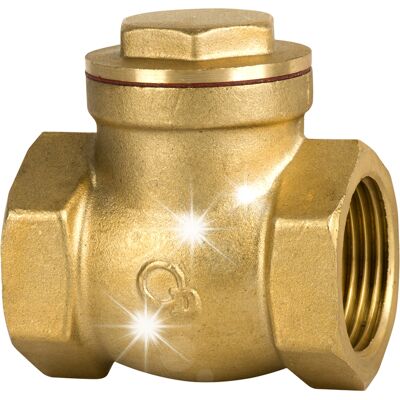 Diamond ZAWÓR ZWROTNY KLAPOWY MOSIĘŻNY WZMOCNIONY 5/4 CALA Diamond ZAWÓR ZWROTNY KLAPOWY MOSIĘŻNY WZMOCNIONY 5/4 CALA