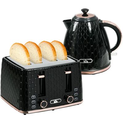Zestaw Do Opiekania Tostów Homcom Kettle 1,7 L Zestaw Śniadaniowy Na 4 Kromki Tostów Z 7 Poziomami Opiekania, Automatycznym Wyłączaniem, Funkcją Roz.. Zestaw Do Opiekania Tostów Homcom Kettle 1,7 L Zestaw Śniadaniowy Na 4 Kromki Tostów Z 7 Poziomami Opiekania, Automatycznym Wyłączaniem, Funkcją Roz..