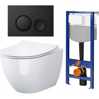 Zestaw Podtynkowy Wc Cersanit Aqua 50 Mech Miska Wc Zen Deska W/o Slim Luna Zestaw Podtynkowy Wc Cersanit Aqua 50 Mech Miska Wc Zen Deska W/o Slim Luna