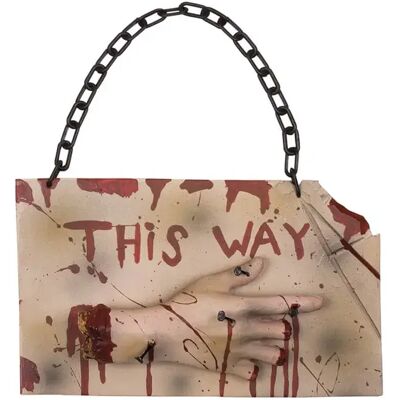 Boland Znak This Way - 19 X 31 Cm Boland Znak This Way - 19 X 31 Cm