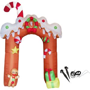Inny producent Dmuchana Brama Świąteczna Łuk Pompowany Z Oświetleniem Led Piernik 300Cm Inny producent Dmuchana Brama Świąteczna Łuk Pompowany Z Oświetleniem Led Piernik 300Cm