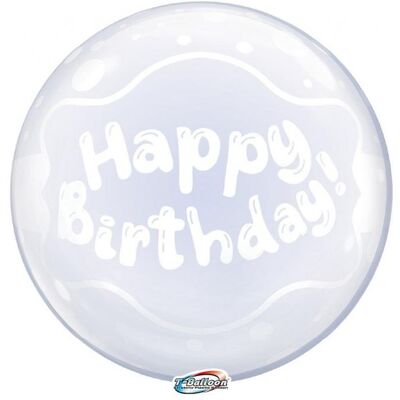GODAN Balon Takara Bubble Balloon - Happy Birthday (Kropeczki), 400 Mm/ 10 Szt. GODAN Balon Takara Bubble Balloon - Happy Birthday (Kropeczki), 400 Mm/ 10 Szt.