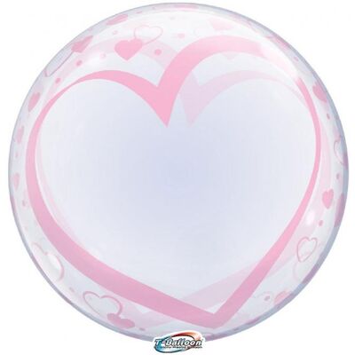 GODAN Balon Takara Bubble Balloon - Serca I Serduszka, 555 Mm/ 10 Szt. GODAN Balon Takara Bubble Balloon - Serca I Serduszka, 555 Mm/ 10 Szt.