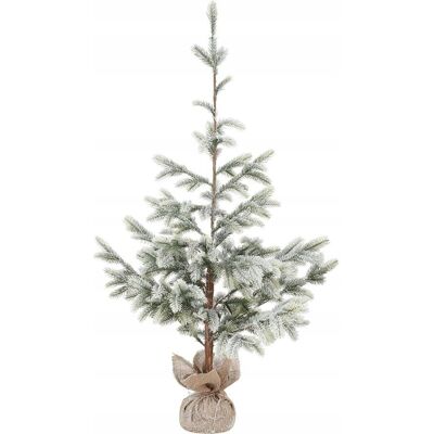 VILLA ITALIA Choinka ośnieżona 120cm worek jutowy VILLA ITALIA Choinka ośnieżona 120cm worek jutowy