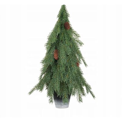 VILLA ITALIA Choinka z szyszkami 60 cm w doniczce VILLA ITALIA Choinka z szyszkami 60 cm w doniczce