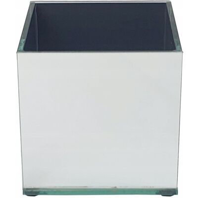 Madex Doniczka lustrzana OSŁONKA LUSTRO Glamour M 15 cm Madex Doniczka lustrzana OSŁONKA LUSTRO Glamour M 15 cm