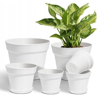 Inny producent DONICZKI PLASTIKOWE Z PODSTAWKĄ 6 SZTUK OKRĄGŁE NA ZIOŁA KAKTUSY SUKULENTY Inny producent DONICZKI PLASTIKOWE Z PODSTAWKĄ 6 SZTUK OKRĄGŁE NA ZIOŁA KAKTUSY SUKULENTY