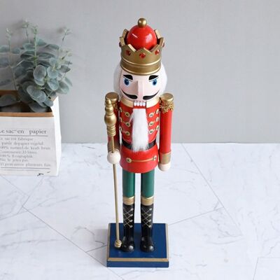 Inny producent Drewniany Dziadek Do Orzechów Wysokość 50Cm Figurka Świąteczna Ozdoba Inny producent Drewniany Dziadek Do Orzechów Wysokość 50Cm Figurka Świąteczna Ozdoba