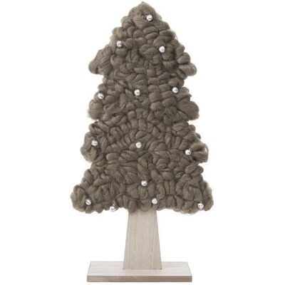 Eurofirany Figurka dekoracyjna CHOINKA 40cm brąz Eurofirany Figurka dekoracyjna CHOINKA 40cm brąz