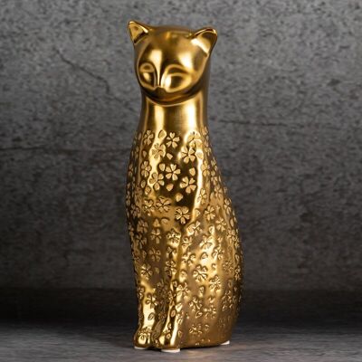 Eurofirany FIGURKA DEKORACYJNA KITY (01) 9 X 11 X 27 CM ZŁOTY Eurofirany FIGURKA DEKORACYJNA KITY (01) 9 X 11 X 27 CM ZŁOTY