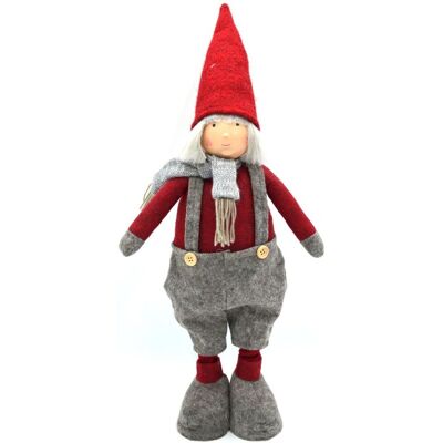 Saska Garden Figurka Dekoracyjna Świąteczna Adam Na Teleskopowych Nogach 62Cm Saska Garden Figurka Dekoracyjna Świąteczna Adam Na Teleskopowych Nogach 62Cm