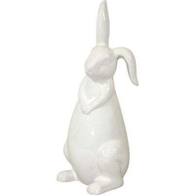 Pigmejka Figurka dekoracyjna Zając, 14,5x13,5x39 cm Pigmejka Figurka dekoracyjna Zając, 14,5x13,5x39 cm