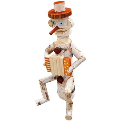 PEEWIT Figurka drewniana do ogrodu z brzozy HARMONISTA 55cm ozdoba ogrodowa PEEWIT Figurka drewniana do ogrodu z brzozy HARMONISTA 55cm ozdoba ogrodowa