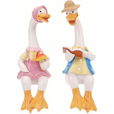 Realne Ceny Figurka Figurki Ogrodowe Ozdobne Dekoracja Ogrodowa Para Kaczek 2 szt Realne Ceny Figurka Figurki Ogrodowe Ozdobne Dekoracja Ogrodowa Para Kaczek 2 szt